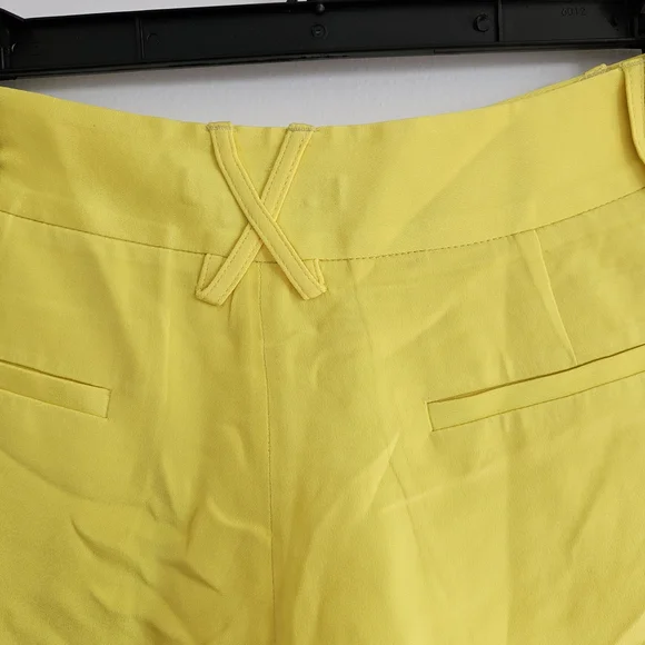 Alice + Olivia High Waist Yellow Shorts - Picture 8 of 8